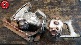 Triple-Piston Pneumatic Circular Saw [Restoration] by Hand Tool Rescue 607,059 views 1 year ago 35 minutes