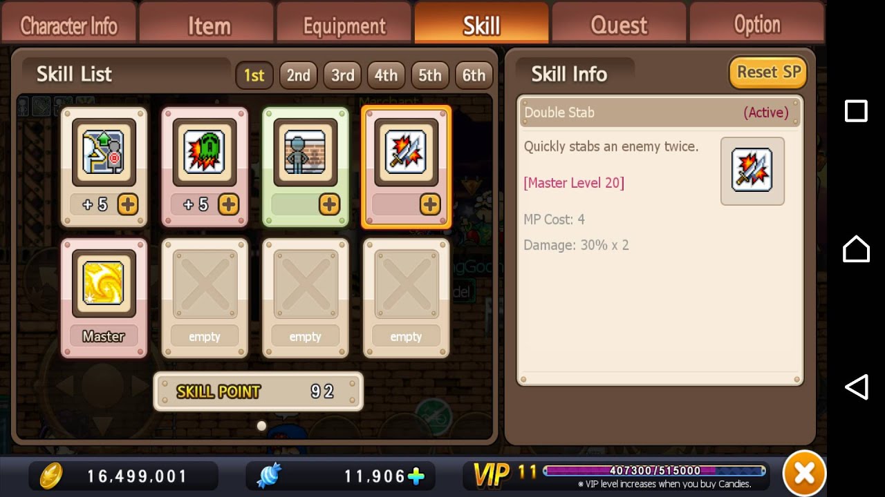 Pocket Maplestory: Dual Blade Guide (Model Guild)