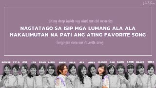 MNL48 - IKAW ANG MELODY [COLOR CODED LYRICS / LIRIK]
