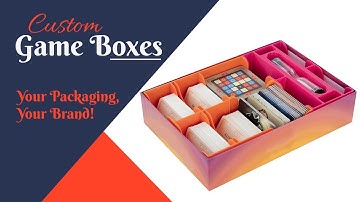 Custom Game Box I Custom Game Packaging I Custom Boxes I Umbrella Custom Packaging USA