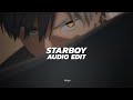 Starboy  the weeknd ft daft punk edit audio