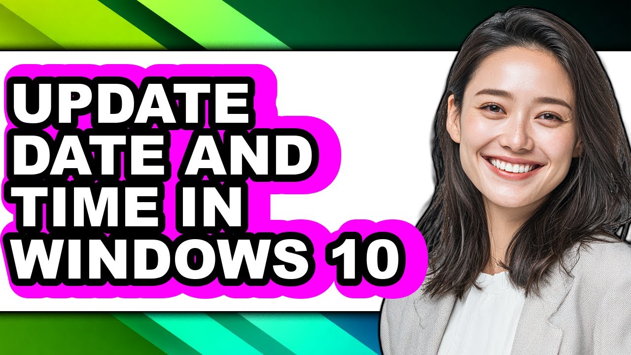 How to Update Date and Time in Windows 10 (only Way) - YouTube