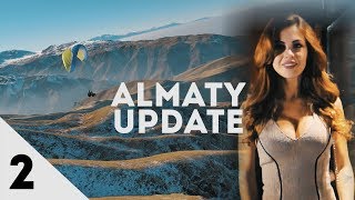 Almaty Update: Модель из рекламы Chocotravel. Полет на параплане. Стрельба из лука. Коктейли в Киану