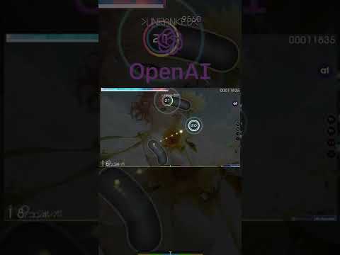 Видео: Нейросеть создает карты в osu! #shorts #osu #osugame