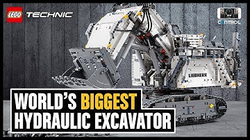 The Remarkable Liebherr R 9800 | LEGO Technic
