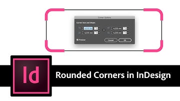 Rounded Corners in InDesign - How To