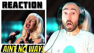 Download Lagu WHAT A FREAK! CHRISTINA AGUILERA - BEAUTIFUL LIVE CNN [FIRST REACTION] MP3