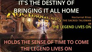 NOCTURNAL RITES THE LEGEND LIVES ON FULL VERSION with Lyrics The Sacred Talisman 1999