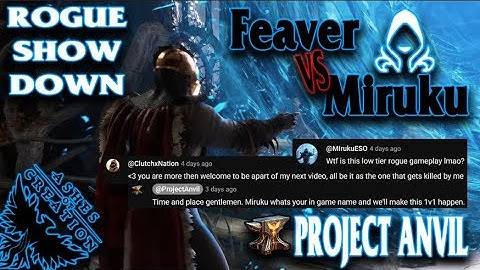 Ashes of Creation Rogue Showdown - Feaver vs Troll Duels