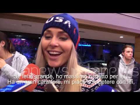 Lindsey Vonn: “Goggia, ti batto. Dedicherò la vittoria a mio nonno”