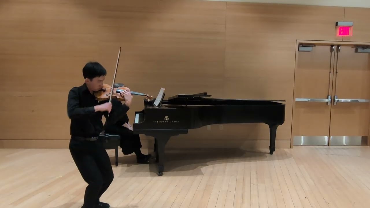 Wieniawski Violin Concerto No. 2 in D minor, Op. 22, Movement 1 Asher Koh