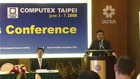 TAITRA Press Conference about Computex 2008-Part 3