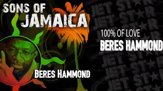 Video thumbnail of "Beres Hammond - 100% Of Love - 90'S Reggae Dancehall - (Official Audio)"