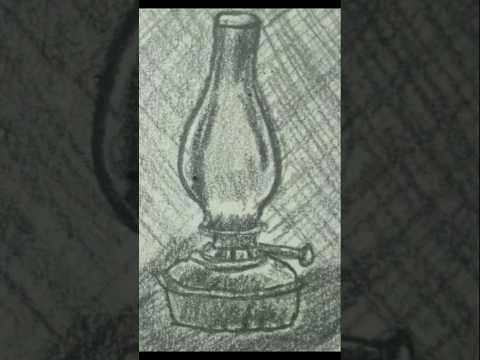 النور في العتمة     رسم واقعي بقلم الرصاص   فن رسم 