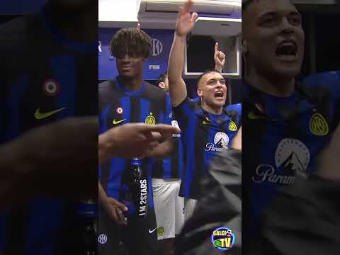 LA FESTA DELL&#39;INTER CAMPIONE D&#39;ITALIA 2023/2024 DOPO IL DERBY MILAN INTER 1-2 #inter