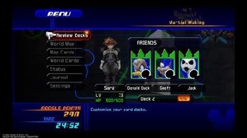Kingdom Hearts Re: Chain of Memories Playthrough: Castle Oblivion (Top Floor) 19th Segment & More