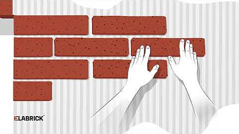 How to apply Elabrick Brick slips.
