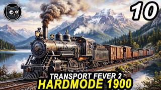 Transport Fever 2 - Expanding the TRAIN NETWORK | Max Difficulty Strategy Lets Play Part 10