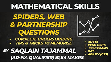 Unraveling Spiders and Webs: Live Explanation of Partnership Questions | for CSS, AD-FIA, FPSC Tests