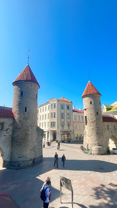 City Echoes at the Edge of Tallinn’s Old Town