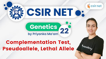 05:00 PM - CSIR UGC NET 2020 | Genetics by Priyanka Ma