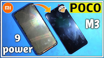 Poco m3 display change // mi 9 power display replacement // poco m3 combo change