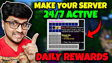 How to Add Free Daily Rewards in Aternos Server | Get Daily Rewards On Your Minecraft Server