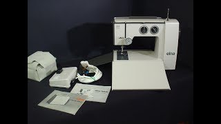 Elna Lotus ZZ and SP Portable Vintage Sewing Machine - A competitor to the  Singer Featherweight? 