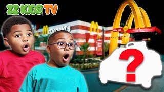 CUTE MONSTER DRIVES TO MCDONALDS! What Should We Do? Vlogskit