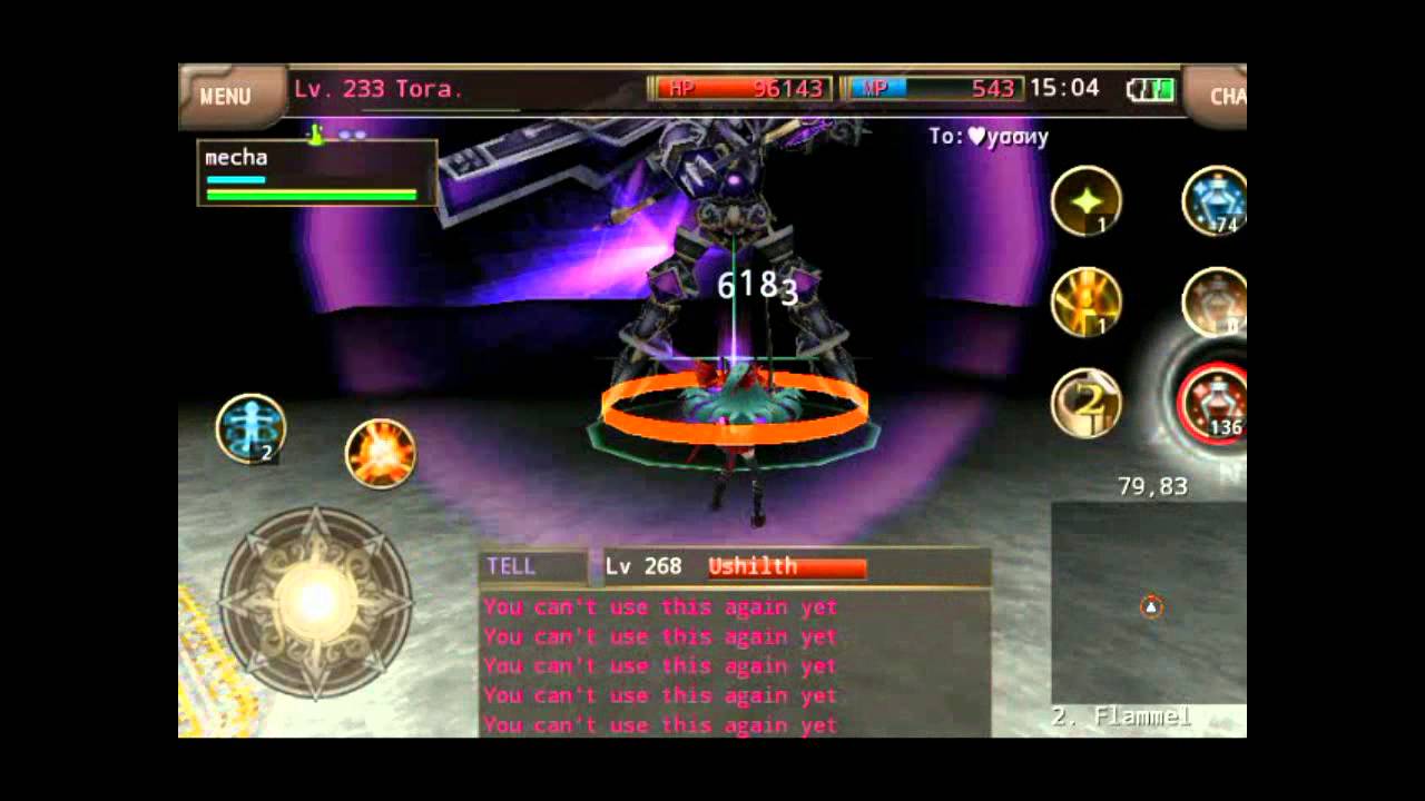 Iruna Online [ Tora. ] Paladin VS Ushilth YouTube