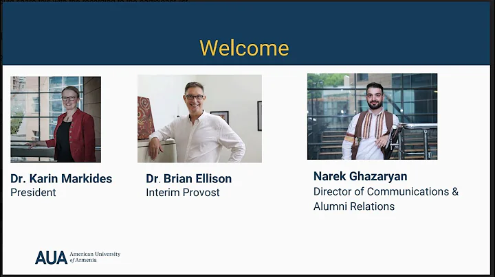Alumni exclusive meeting with President Dr. Karin ...