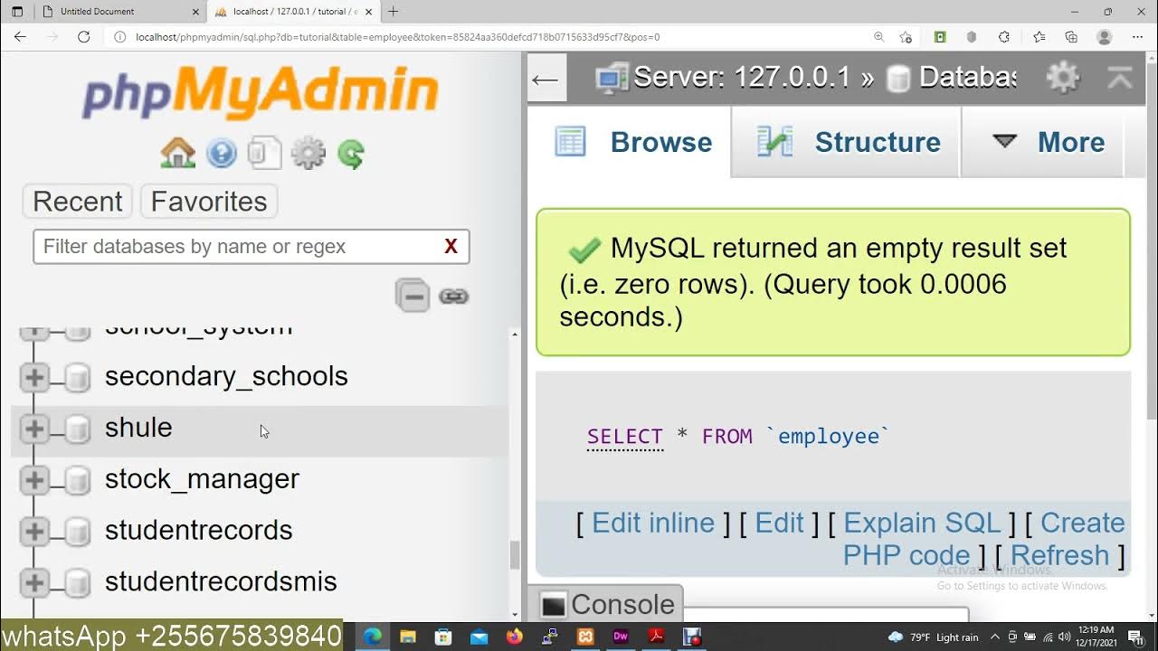 lecture 11: ADD RECORD TO MYSQL AND FETCH THE RECORD: USING HTML, PHP ...