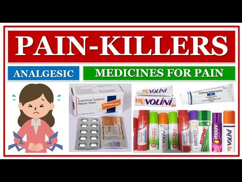 PAIN KILLERS | PAIN RELIEVERS | MEDICINES FOR PAIN | ANALGESIC DRUGS | BASIC USE | SIDE EFFECTS