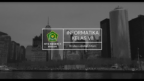 INFORMATIKA VII - Antarmuka (Part 2)