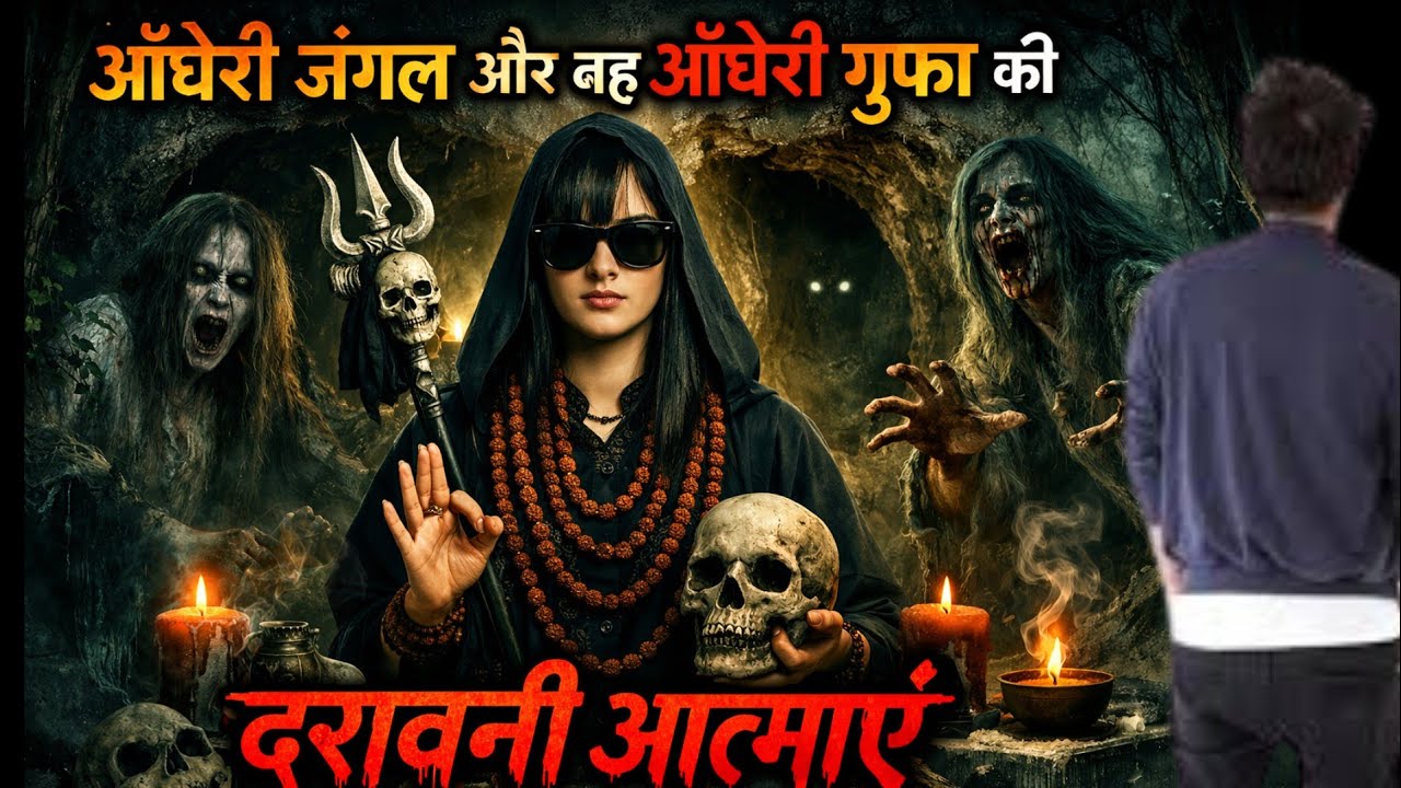 इस अंधेरी भयानक जंगल में हर तरफ प्रेत आत्माएं चलती फिरती दिखाई देती थी! तांत्रिक मैडम,#ghost#scary  