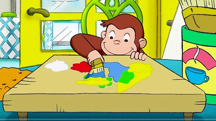 Curious George Color Me Monkey Kids Cartoon Kids M...