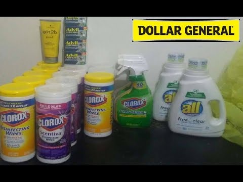 It Worked $10.62 I Saved $60 Dollar General Instant Savings On Clorox