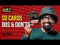 The Ultimate Guide to SD Card Dos and Don&#39;ts by KLR the photo guru