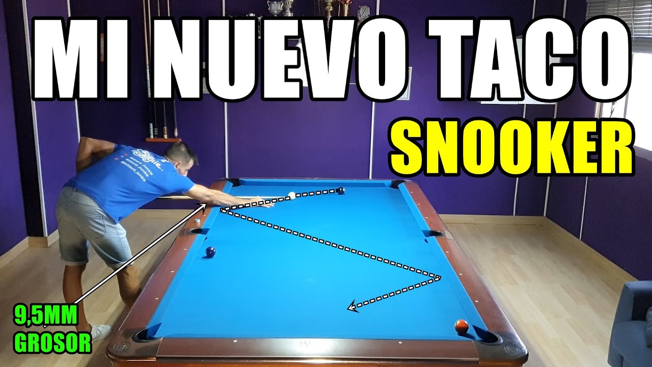 ME COMPRO UN TACO DE SNOOKER PROFESIONAL! 