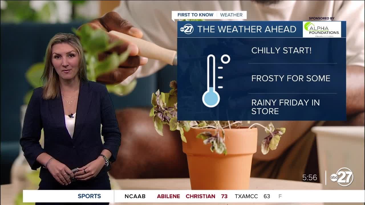Frosty start Wednesday with warmer weather on the way - YouTube