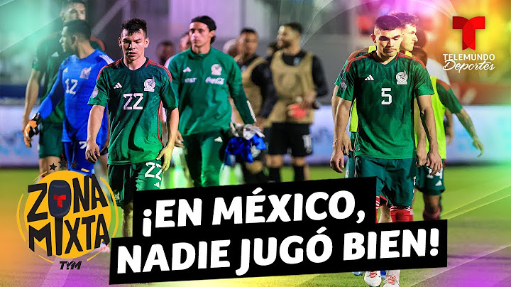 Analizamos la derrota de la selección mexicana frente a Honduras | Telemundo Deportes
