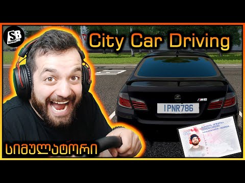 ეს თამაში მართვის მოწმობას აგაღებინებს