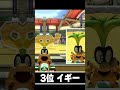 左右対称にすると顔がヤバいキャラランキング【マリオカート8DX】#short