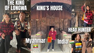 MET THE KING AND THE HEAD HUNTER OF LONGWA VILLAGE NAGALAND, INDIA MYANMAR BORDER, ANAVLOGS