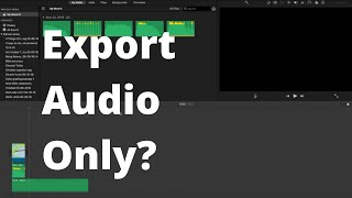 How to export audio only in Imovie, Quick and Easy! MP3, AIFF, and more