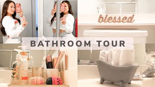 Apartment Bathroom Tour + How I Have It Organized 🌟