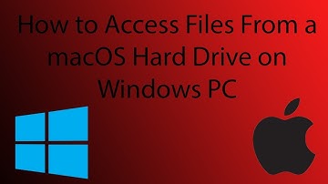 Access Files From A macOS Formatted Hard Drive/USB On A Windows PC | FULL TUTORIAL
