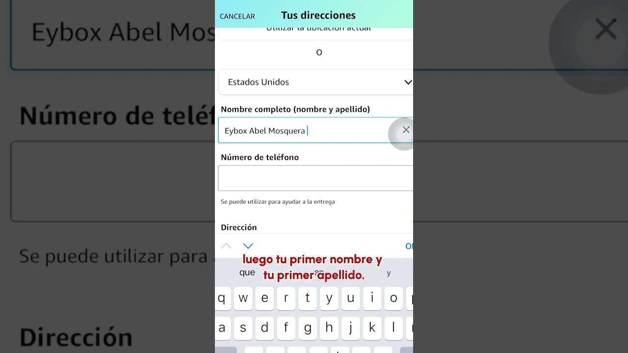 ¡Te ayudamos a registrar nuestra dirección en 