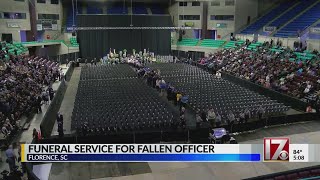 Funeral held for fallen SC officer