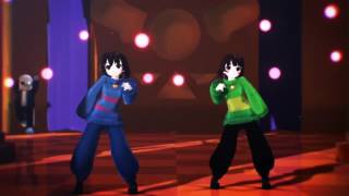 Download Lagu 【MMD x Undertale】Hi Fi Raver【Frisk,Chara】 MP3